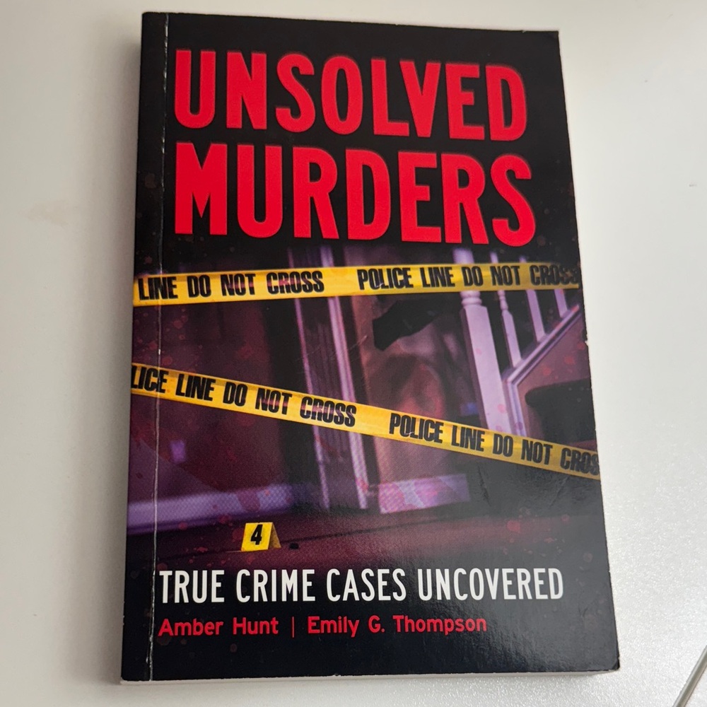 Unsolved Murders Book